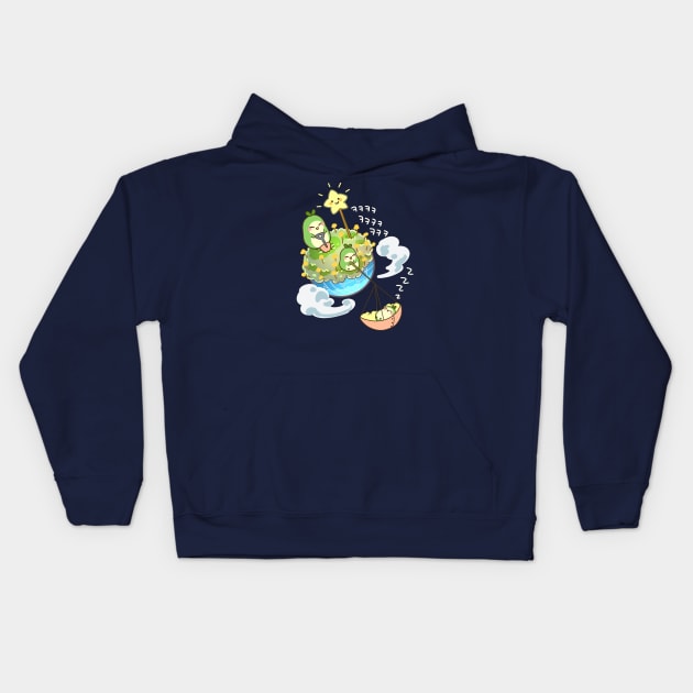 Happy planet Kongs Kids Hoodie by Mochipang